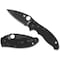 Spyderco 2024 Spyderco Manix 2 G-10 Black Black Blade Plain SPY-C101GPBBK2 - alternate 1